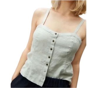Everlane The Picnic Linen Tank Top